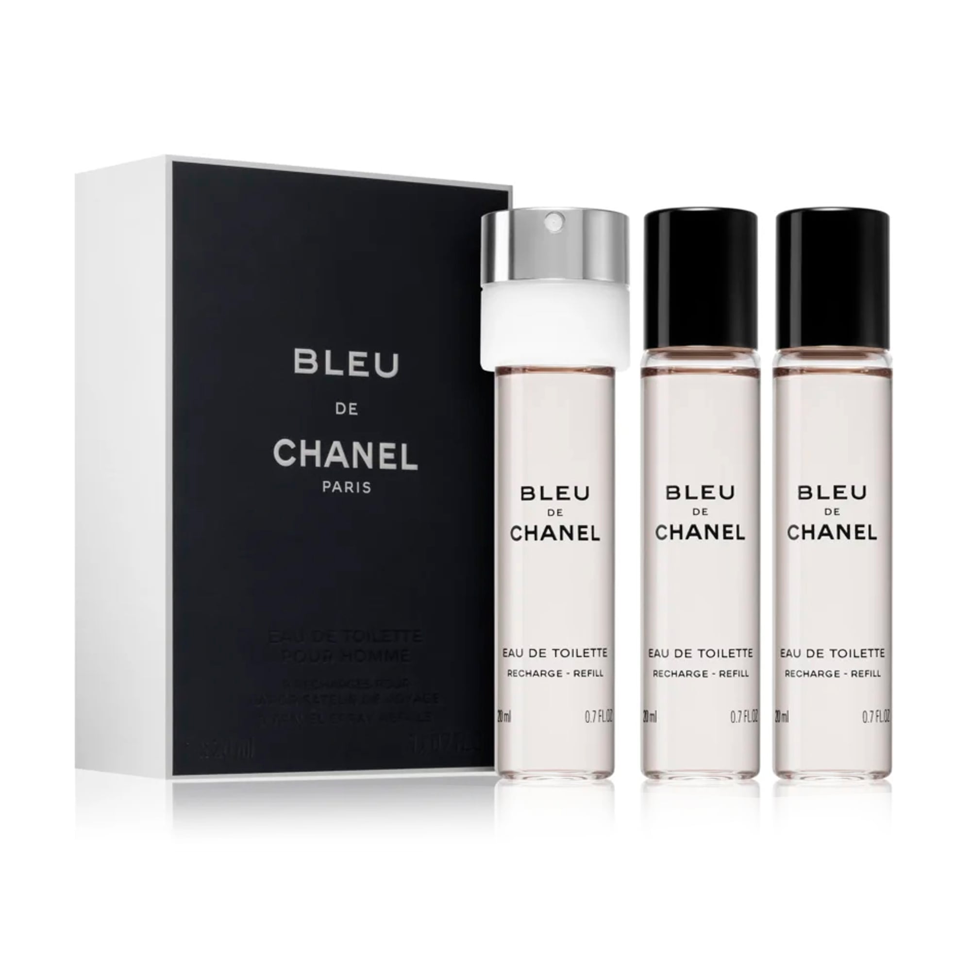 Парфумований набір чоловічий Chanel Bleu de Chanel (туалетна вода, 3*20 мл)